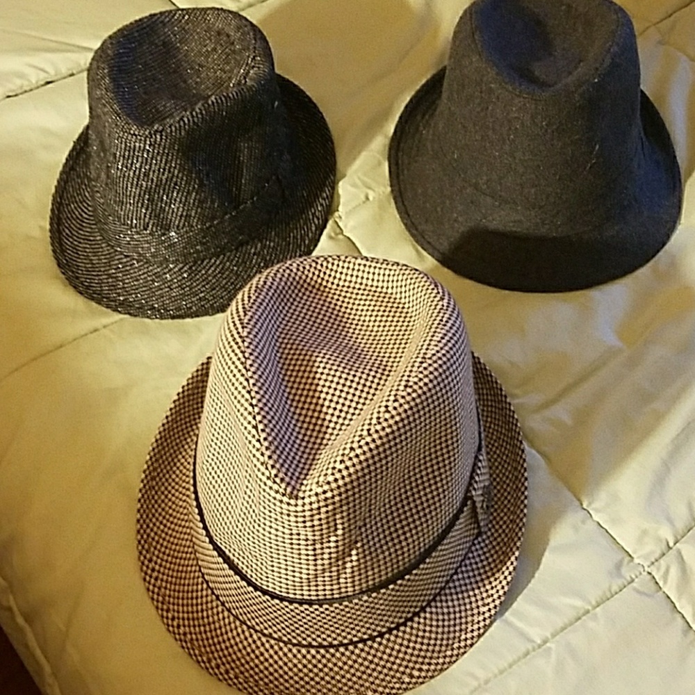 3 Fedora Hats
